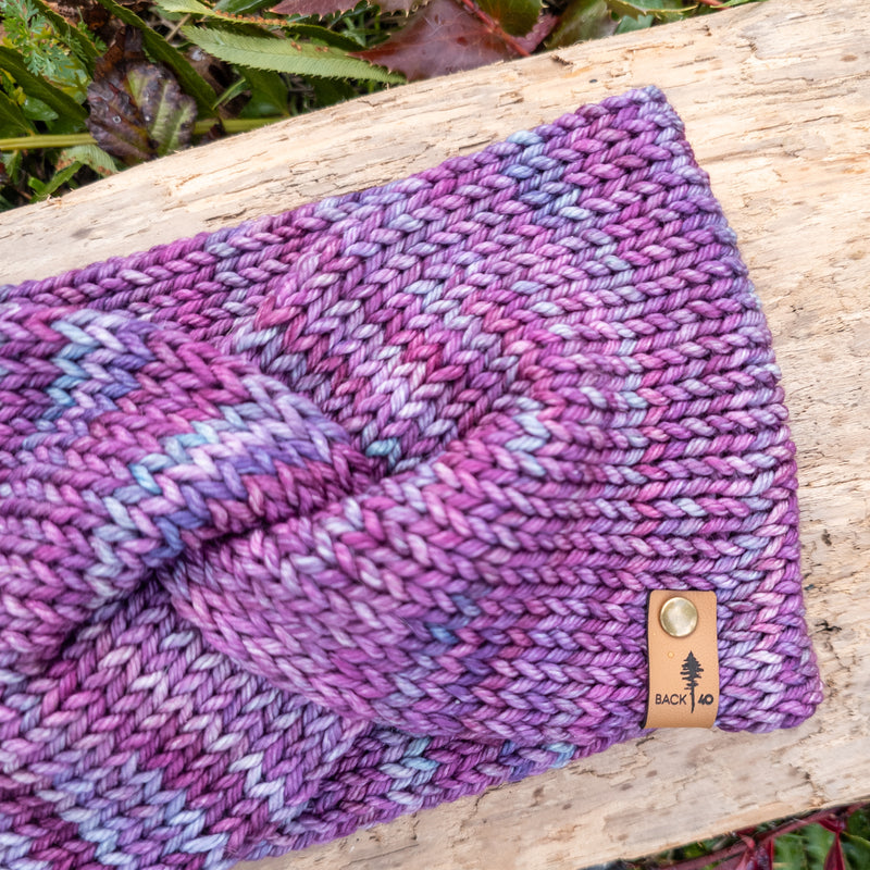 Luxe Line Twist Headband | Lotus