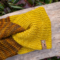 Luxe Line Twist Headband | Glitter/Frank Ochre