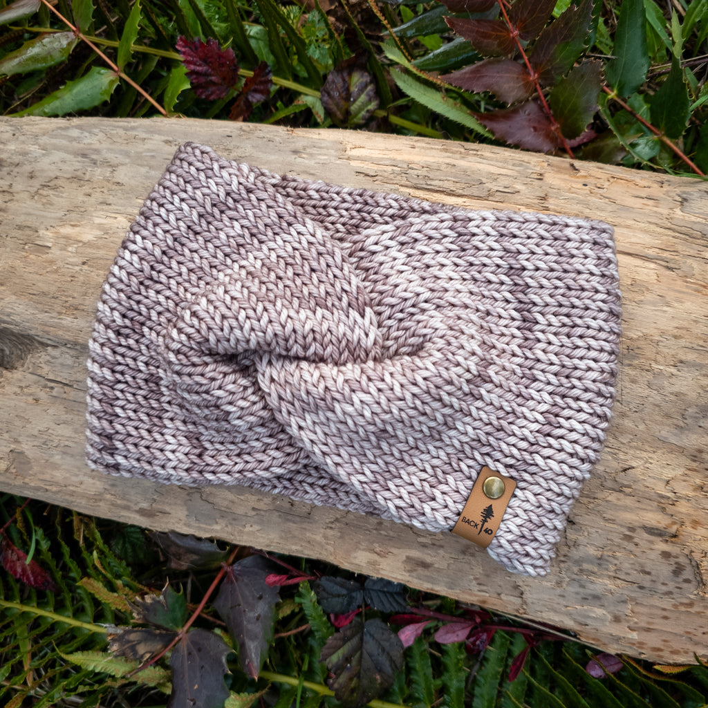 Luxe Line Twist Headband | Sand Bank