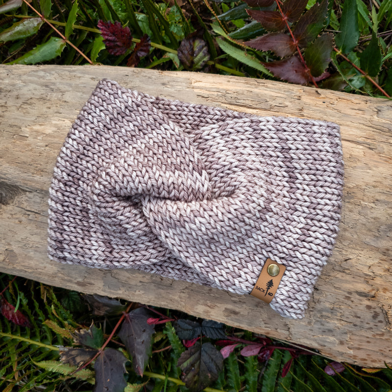 Luxe Line Twist Headband | Sand Bank