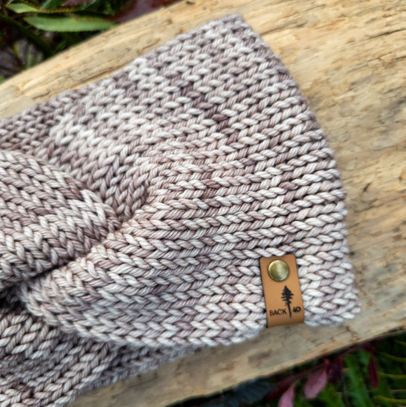 Luxe Line Twist Headband | Sand Bank