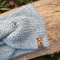 Classic Line Twist Headband | Silver