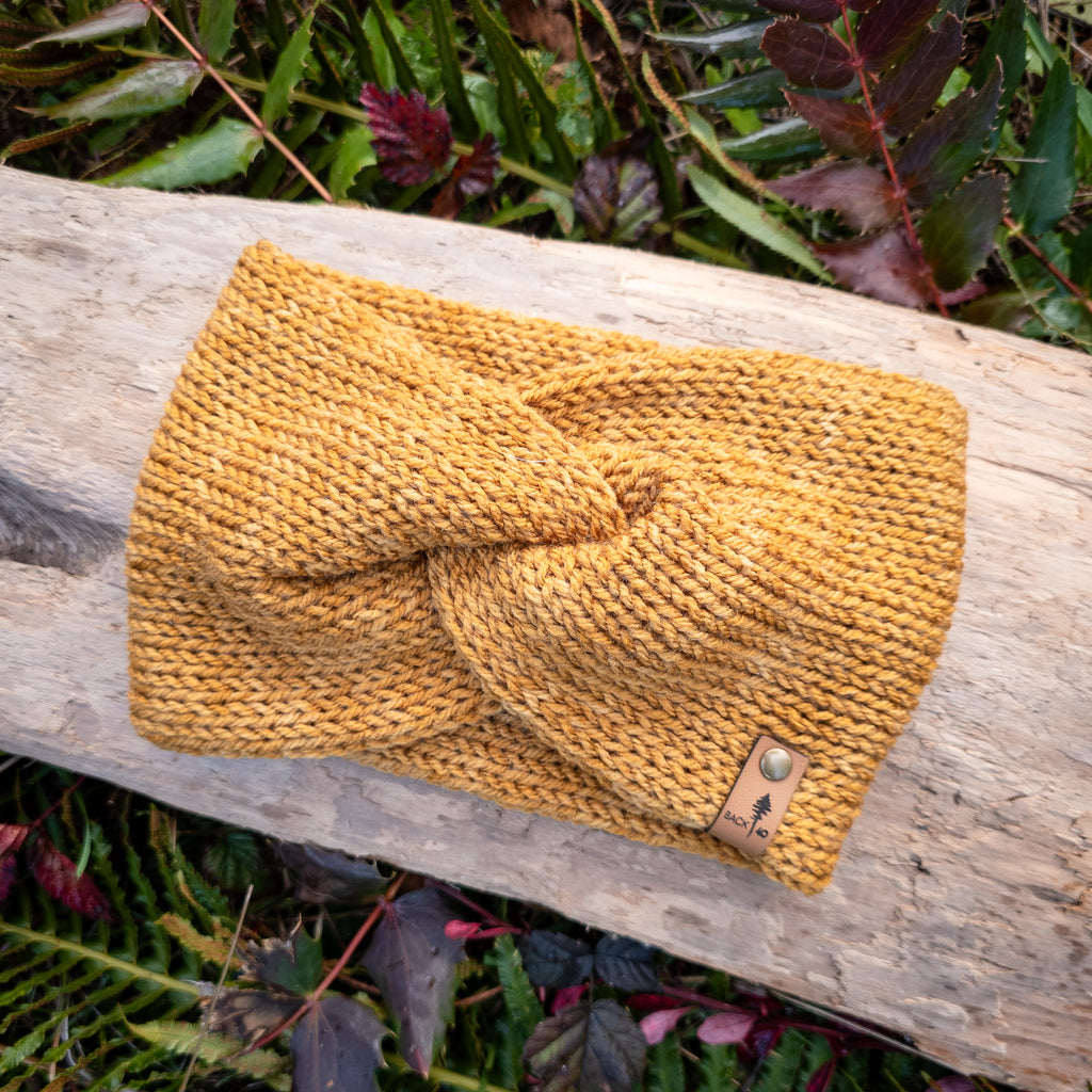 Classic Line Twist Headband | Golden Hour