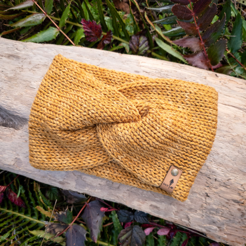 Classic Line Twist Headband | Golden Hour