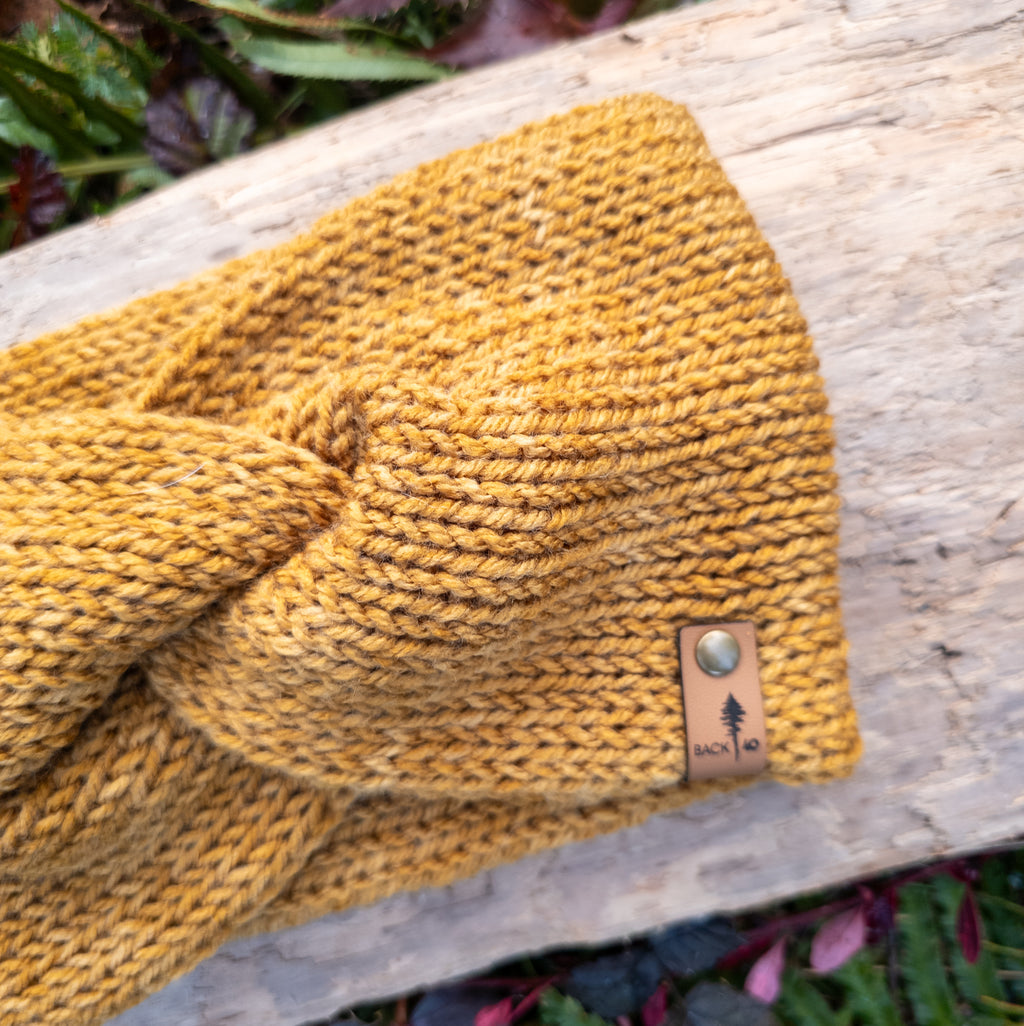 Classic Line Twist Headband | Golden Hour