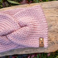 Classic Line Twist Headband | Blush