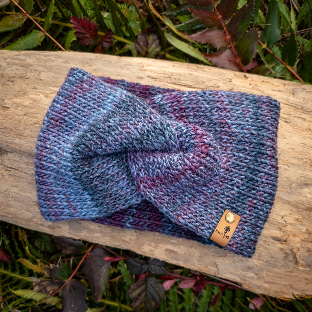 Classic Line Twist Headband | Hydrangea