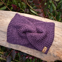 Classic Line Twist Headband | Purple Heather