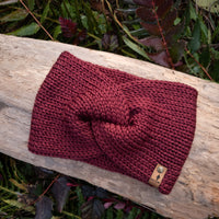 Classic Line Twist Headband | Rust