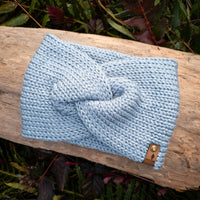 Classic Line Twist Headband | Powder Blue