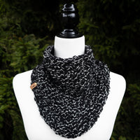 Luxe Line Bandana Cowl (Black)