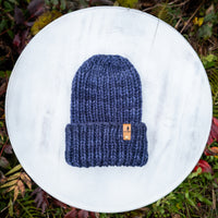 Luxe Line Folded Brim Beanie (Paris Night) | Adult