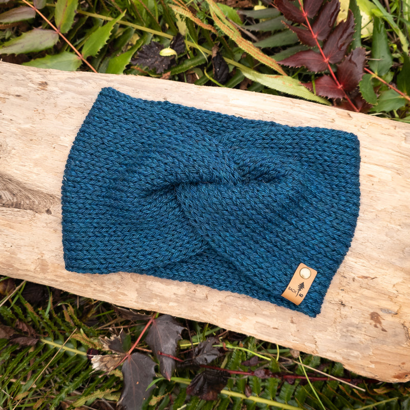 Classic Line Twist Headband |  Ocean