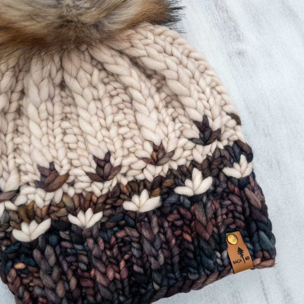 Luxe Line Mirror Pond Beanie (Soriano/Fog) | Adult/Teen