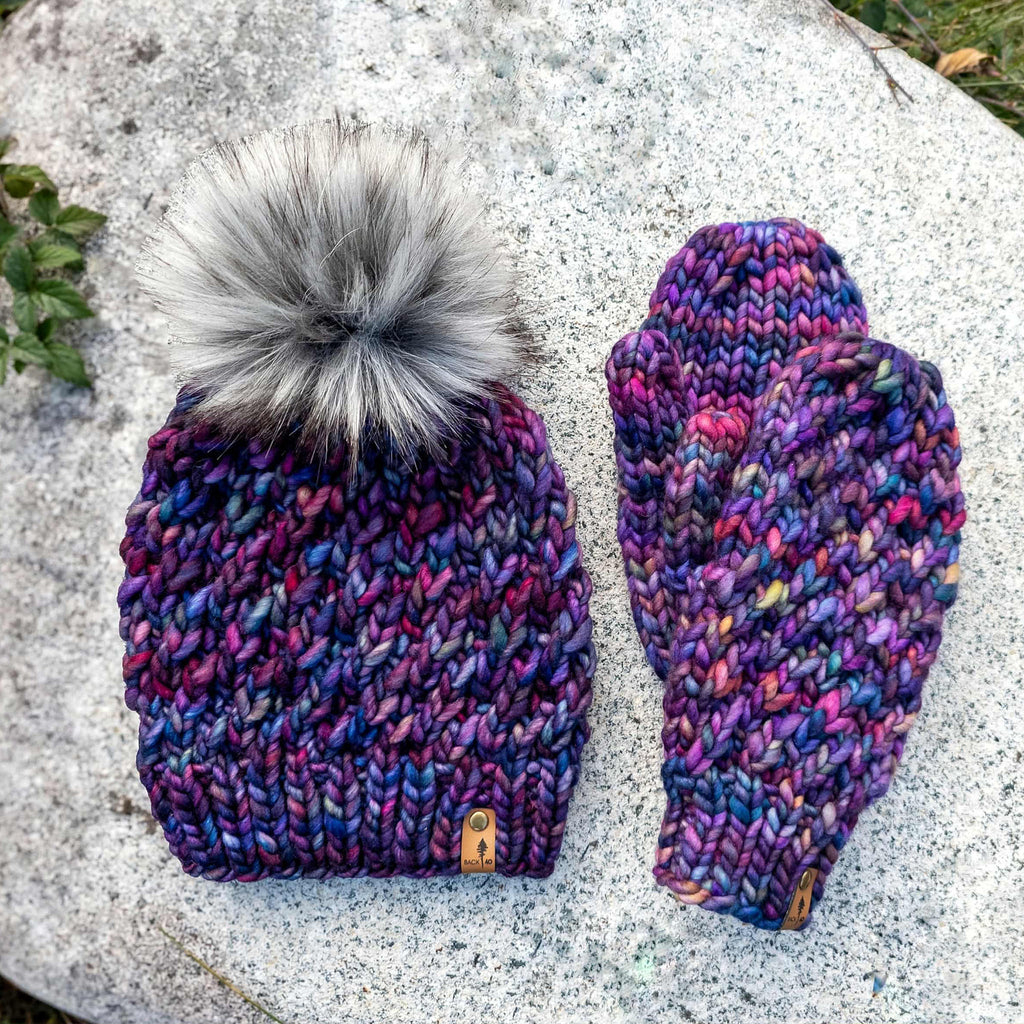 Luxe Line Toque/Mitten Set (Boreal) | Adult