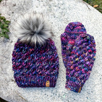 Luxe Line Toque/Mitten Set (Boreal) | Adult