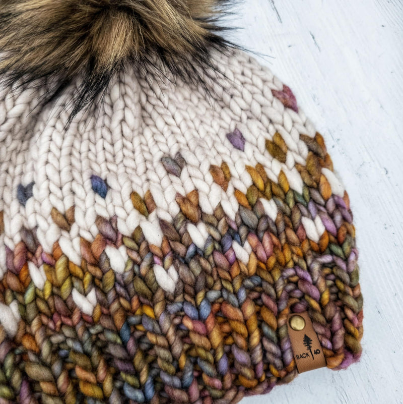 Luxe Line Primaveral Beanie (Piedras/Fog) | Adult