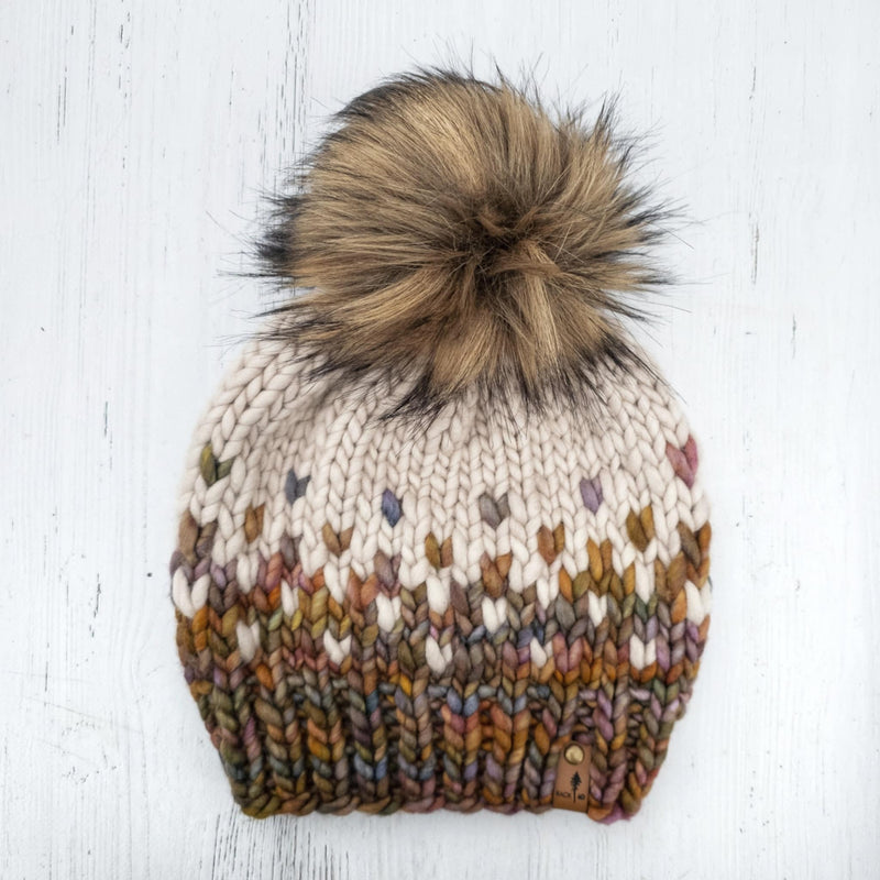 Luxe Line Primaveral Beanie (Piedras/Fog) | Adult