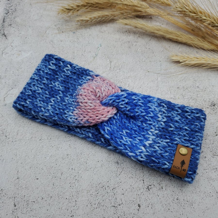 Kids Skinny Twist Headband (Ocean) | RTS