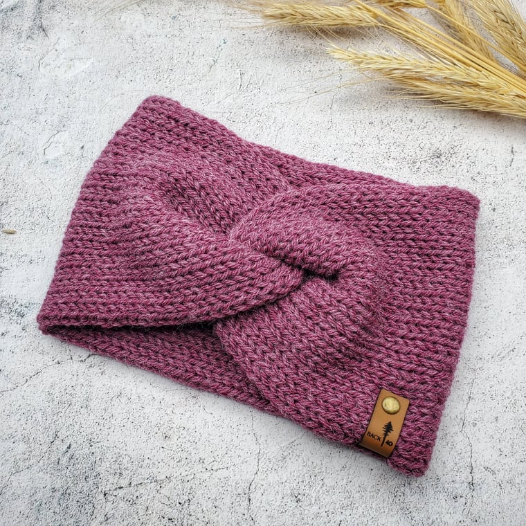 Twist Headband | (Rose Heather) RTS