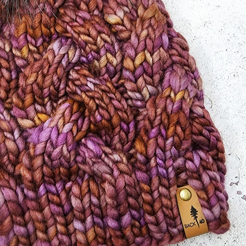 Luxe Line Cable Beanie (Neptuno) | Adult RTS