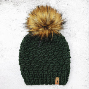 Luxe Line Mesa Beanie (Forest Green) | Adult RTS