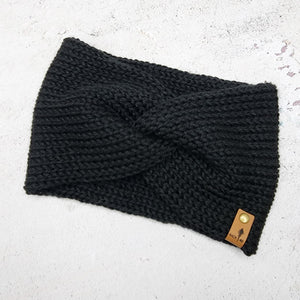 Twist Headband (Black) | RTS