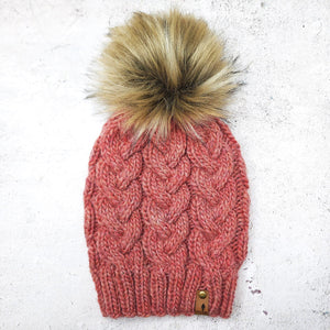Luxe Line Monster Mecha Beanie (Pink Heather) | Adult RTS