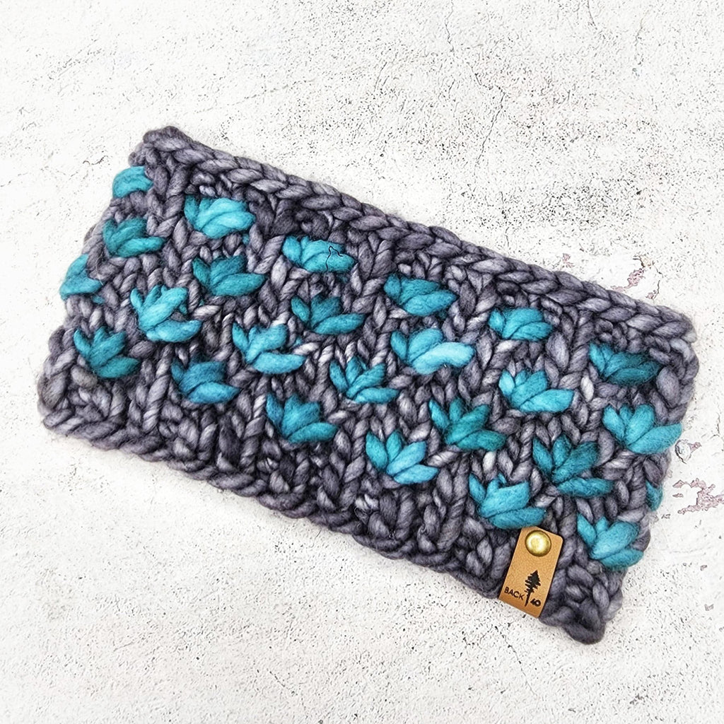 Luxe Line Lotus Flower Headband (Plomo) | Adult RTS