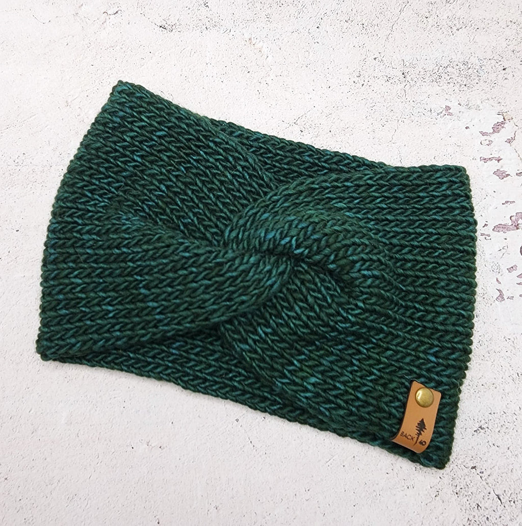 Luxe Line Twist Headband (Forest) | RTS
