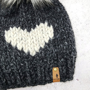 Classic Line Big Love Toque (Charcoal/Wheat) | Adult RTS