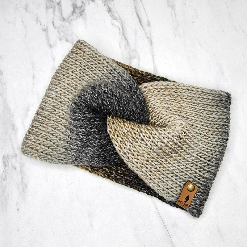 Twist Headband (Brown Multi) | RTS