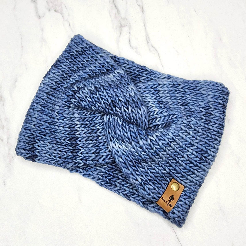 Luxe Line Twist Headband (Blue Smoke) | RTS