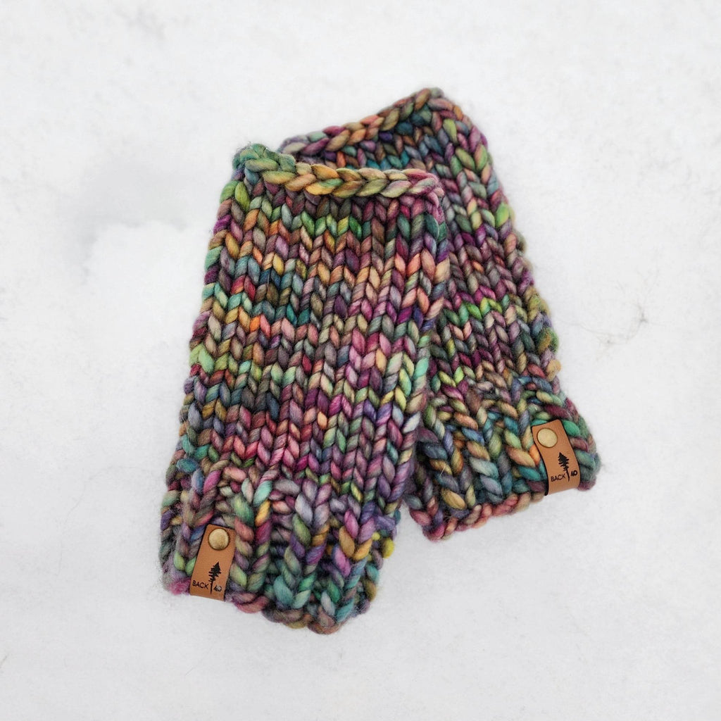 Luxe Line Fingerless Mitts (Arco Iris) | Adult RTS