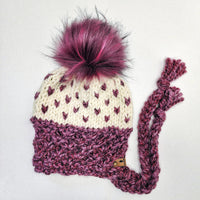 3-9 Years Crush Chapeau  |  Wildberry & Ivory