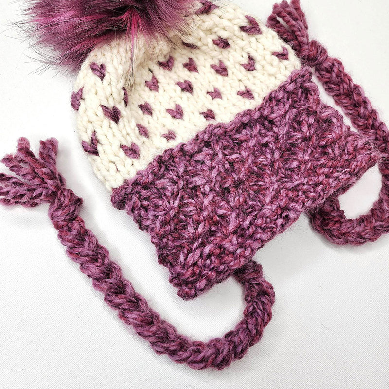 3-9 Years Crush Chapeau  |  Wildberry & Ivory