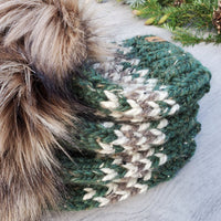 Cascadia Toque (Fir/Oatmeal) | 0-3 Months